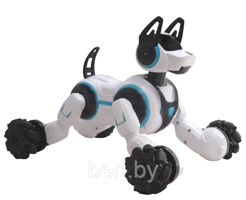 666-800A Робот-собака на радиоуправлении Stunt Dog, браслет-пульт - фото 4 - id-p204540864