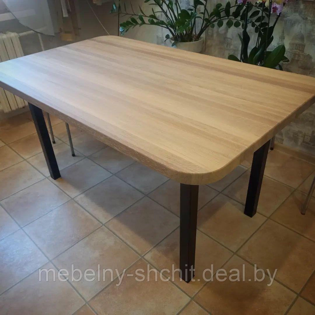 Обеденный стол из разных пород дерева - фото 1 - id-p195821650