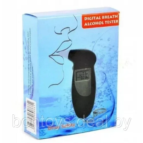 Персональный портативный цифровой алкотестер Digital Breath Alcohol Tester - фото 5 - id-p204541367