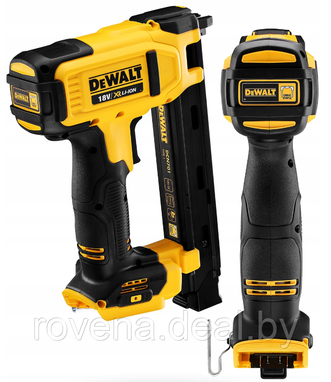 Нейлер (степлер) электромонтажный DEWALT DCN701N аккумуляторный бесщеточный 18В - фото 3 - id-p204543847