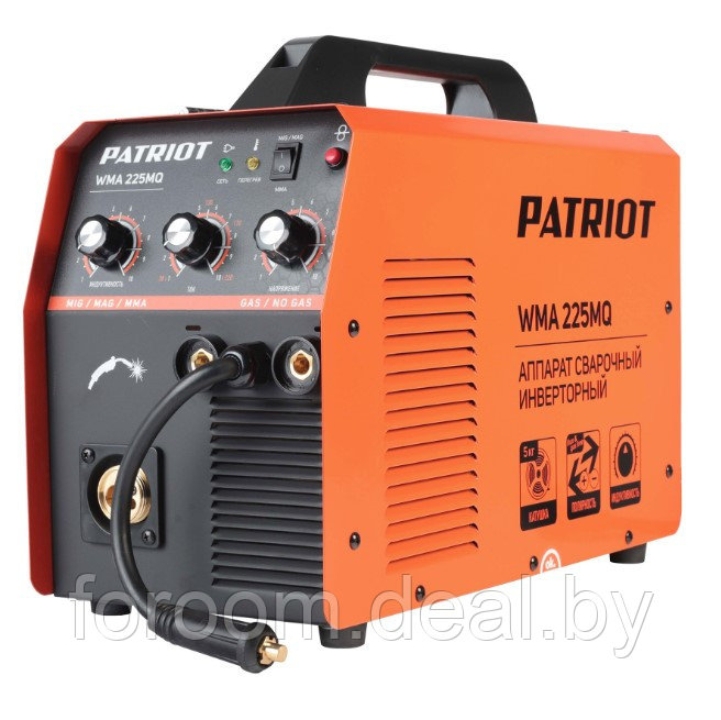 Полуавтомат сварочный инверторный Patriot WMA 225 MQ - фото 1 - id-p183078354