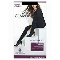 Колготки женские 200den, nero, 2 (S) Glamour Microfiber 4984