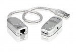 Удлинитель USB2.0 по витой паре ATEN UCE60-A, AM-AF/RJ45Fx2