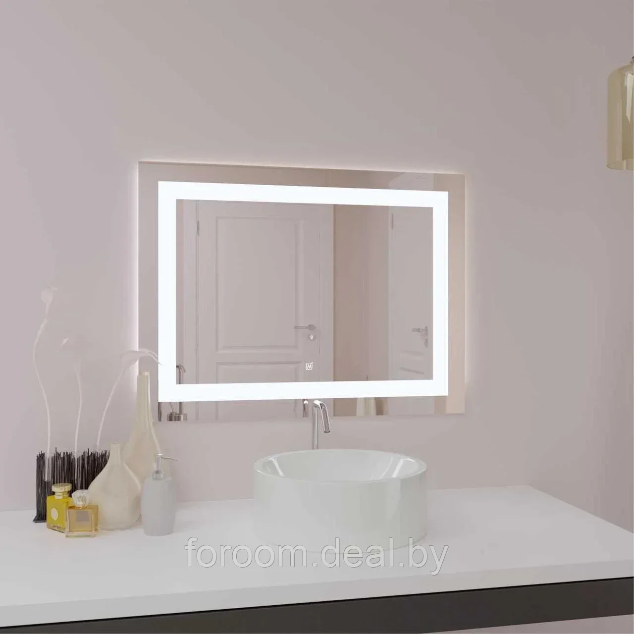 Зеркало с LED подсветкой Милания Престиж 800*600 - фото 4 - id-p183068465