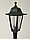 Садово-парковый светильник НТУ 06-60-002 У1"Оскар3"шестигр,стойка h=1m,пласт,ромб,рельеф,черный, фото 2
