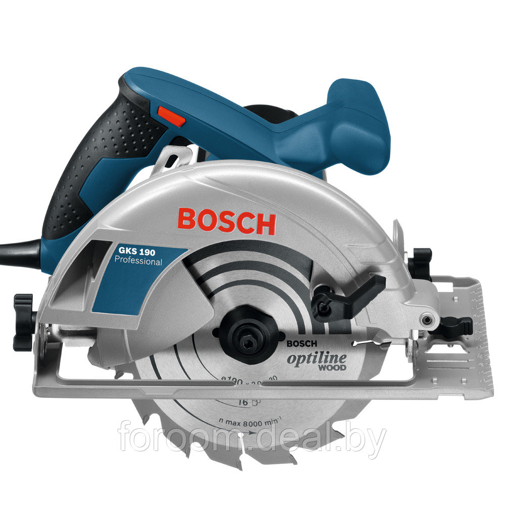 Пила циркулярная GKS 190 Professional BOSCH (0601623000) - фото 3 - id-p183075571