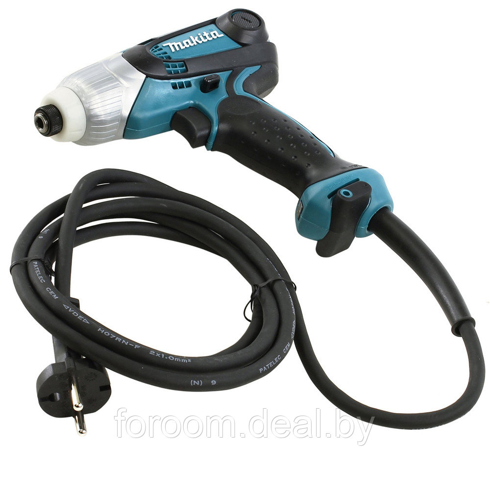 Шуруповерт ударный сетевой TD0101 (TD 0101) MAKITA - фото 2 - id-p190299941