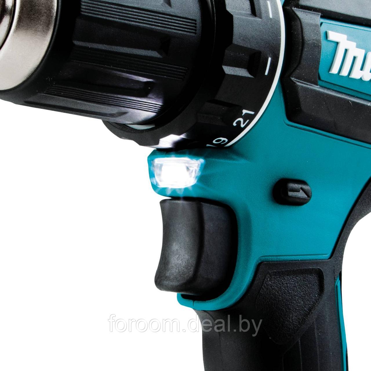 Дрель-шуруповерт аккумуляторная DDF485Z (DDF 485 Z) MAKITA - фото 4 - id-p183075898