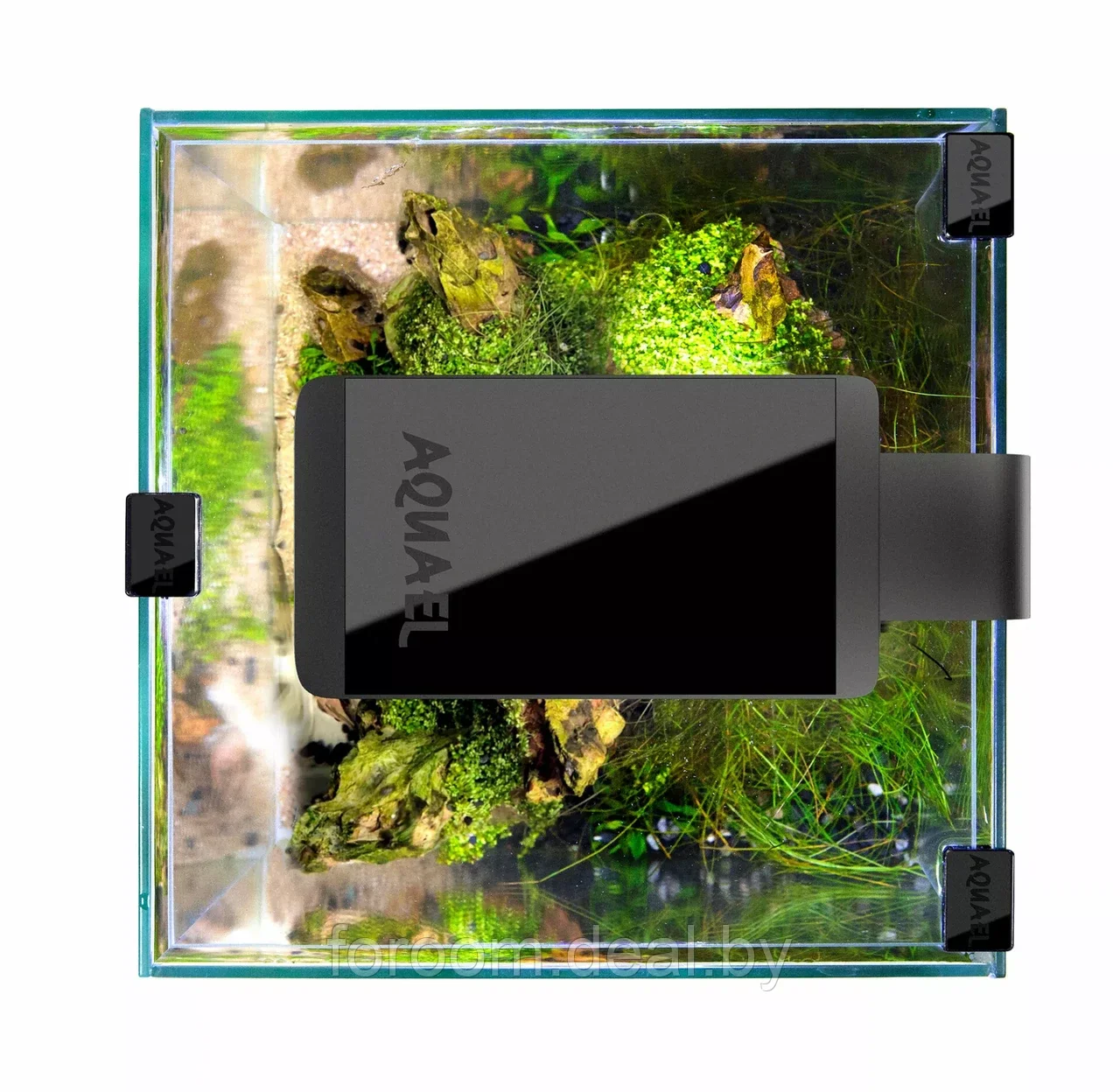 Aquael Аквариум Shrimp Set Smart D&N черный 20x20x25 см., куб, 10 л., шт - фото 3 - id-p189040137