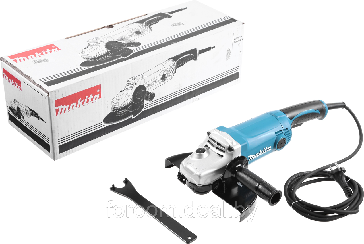 Шлифмашина угловая (болгарка) MAKITA GA 9050 (GA9050) - фото 8 - id-p200679910