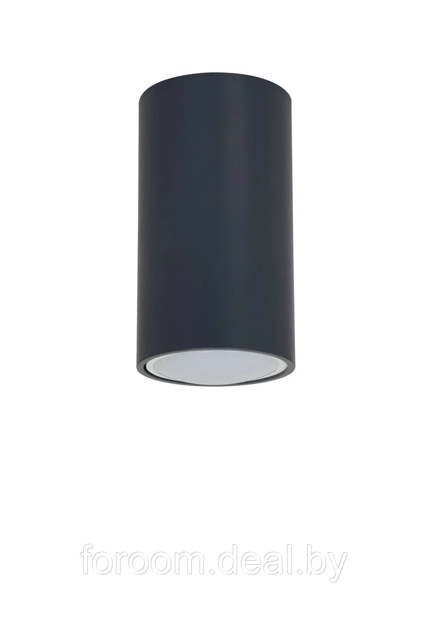Потолочный светильник ЭРА OL15 GU10 DG, 55*100, накладной, темно-серый 1/40 - фото 5 - id-p198458552