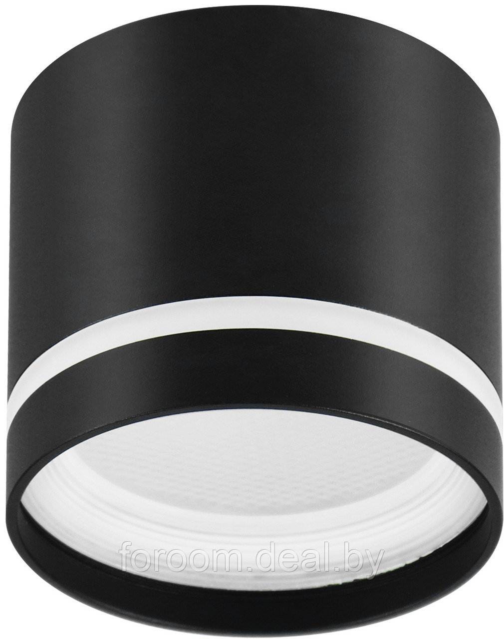 Потолочный светильник ЭРА OL9 GX53 BK/WH,85х80, накл. под лампу Gx53, алюм, черный+белый 1/40 - фото 3 - id-p198458555