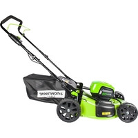 Газонокосилка Greenworks GD60LM46HP (с 1-м АКБ 4 Ah) - фото 3 - id-p204556161