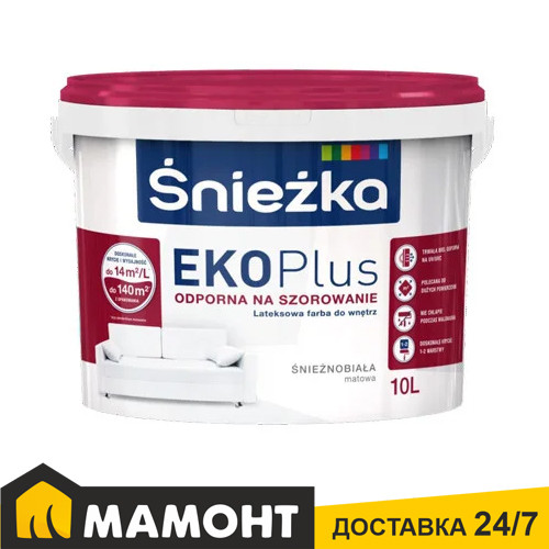 Краска Sniezka EKO Plus 1 л PL - фото 1 - id-p204561924