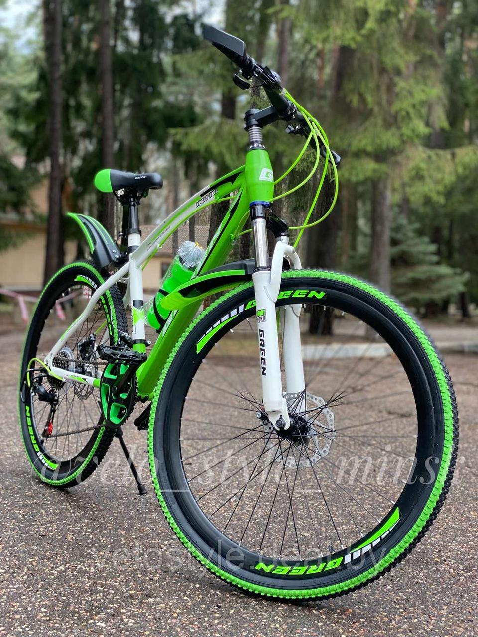 Велосипед GREEN на спицах 26 колеса - фото 1 - id-p204562895