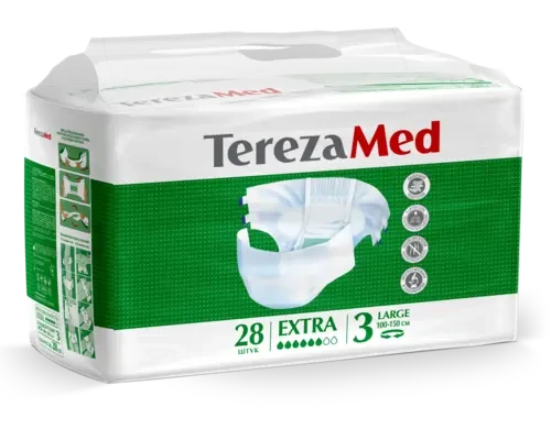 Подгузники для взрослых Extra TerezaMed размер L(3) (28 шт.)
