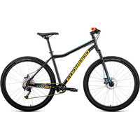 Велосипед Forward Sporting 29 X D р.17 2022 (черный/золотистый)