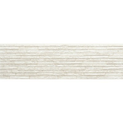 Фиброцементная панель NICHIHA Камень Белый EFX3351 (1010х455х16мм)