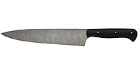 Нож Шеф-повар № 1 дамаск, черный граб.