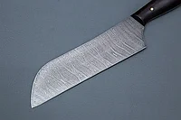 Нож Шеф-повар № 3 дамаск, черный граб.
