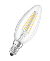 Лампа светодиодная филаментная OSRAM LED Star, 470лм, 4Вт, 4000К, цоколь E14