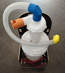 Циклон для пылесоса (циклонный фильтр) в комплекте с тележкой