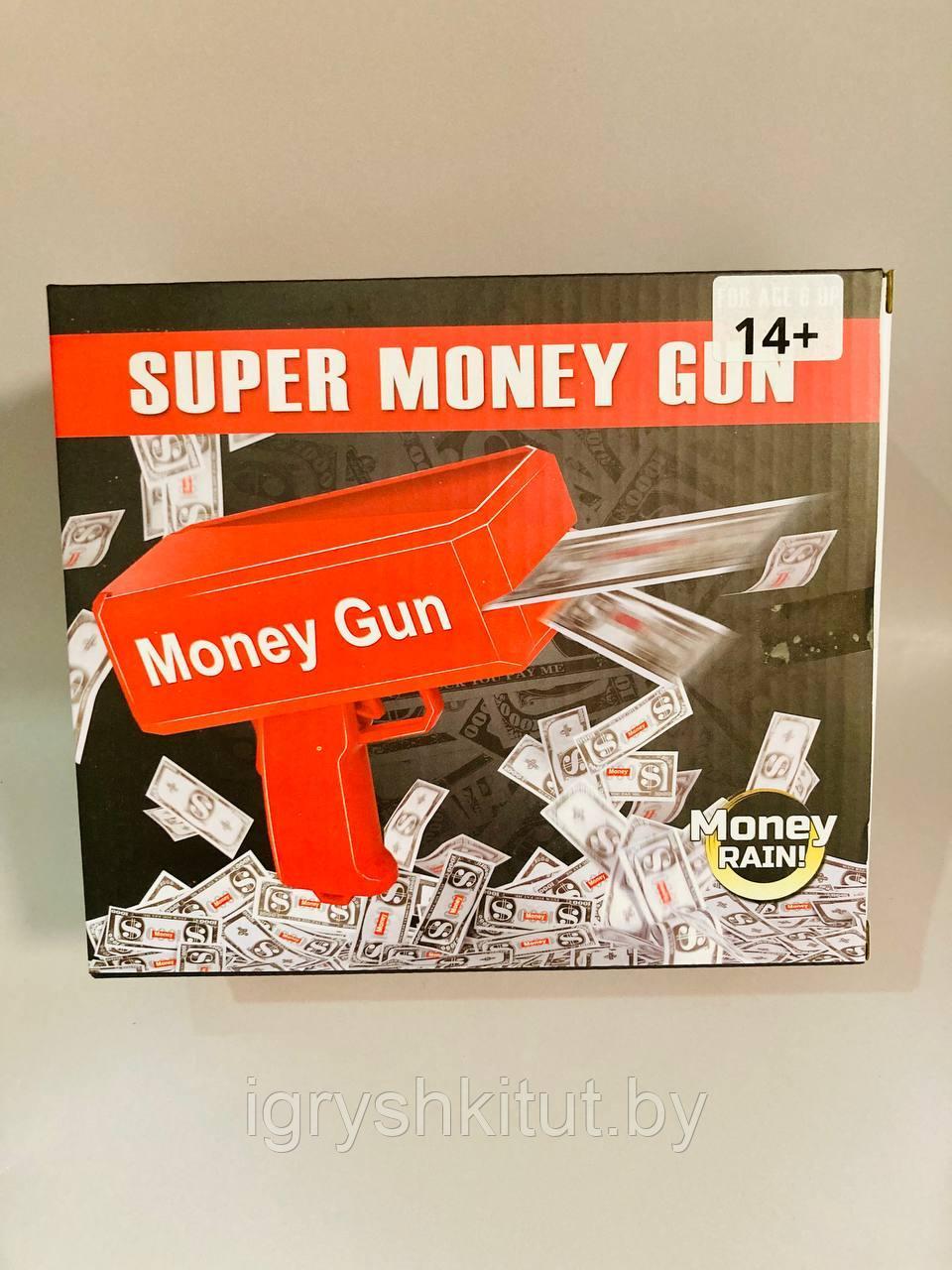 Пистолет стреляющий деньгами Money Gun, деньгомёт - фото 2 - id-p204583260