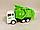 Машинка Мусоровоз с мусорным баком, подвижные детали, фото 2
