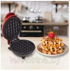 Мини вафельница Mini Maker Waffel 350W  ( арт 9-8383  )