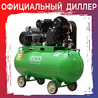 Компрессор ECO AE-1005-B1 (380 л/мин, 8 атм, ременной, масляный, ресив. 100 л, 220 В, 2.20 кВт)