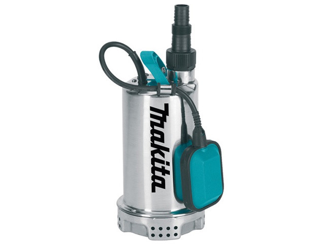 Насос дренажный для чистой воды MAKITA PF 1100 (1100 Вт, 15000 л/ч, до 5 м, стальн. корпус) - фото 1 - id-p204591247