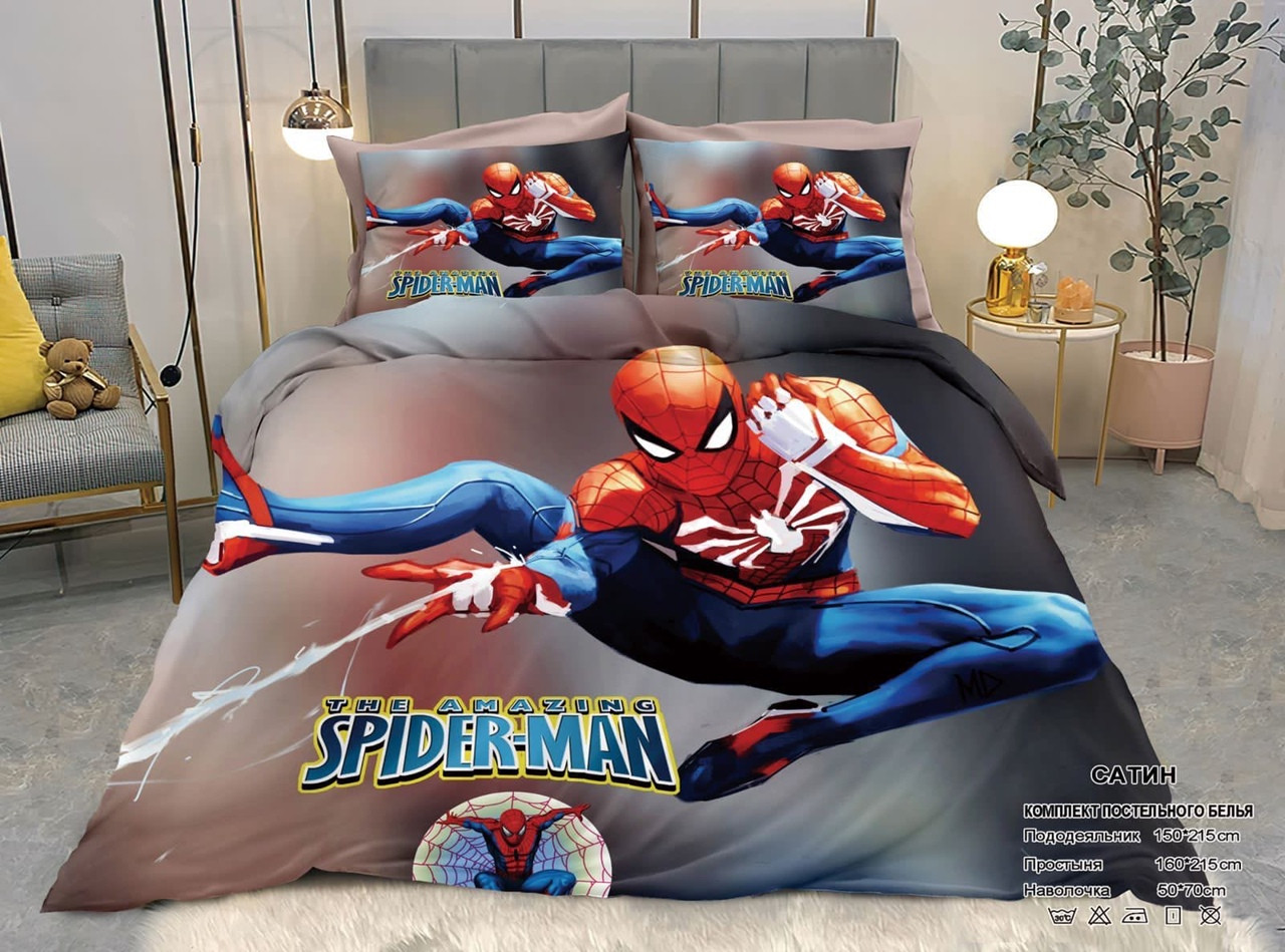 Детское постельное белье "Человек паук" - фото 1 - id-p204602056