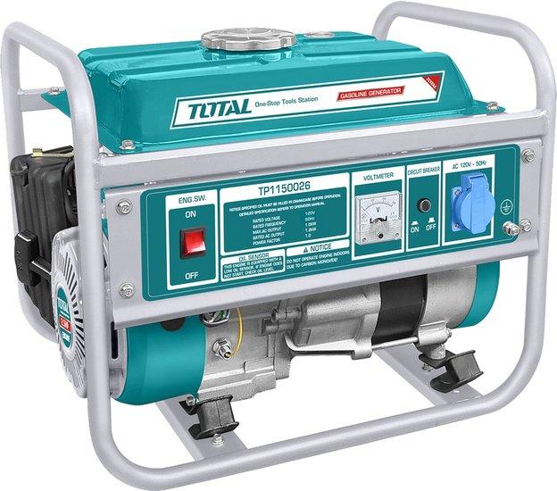 Бензиновый генератор Total TP1150026 - фото 1 - id-p204602126