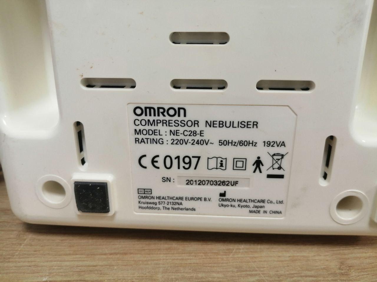 Компрессорный ингалятор Omron CompAIR C28 (NE-С28-E) (а.85-005805) - фото 4 - id-p204606922