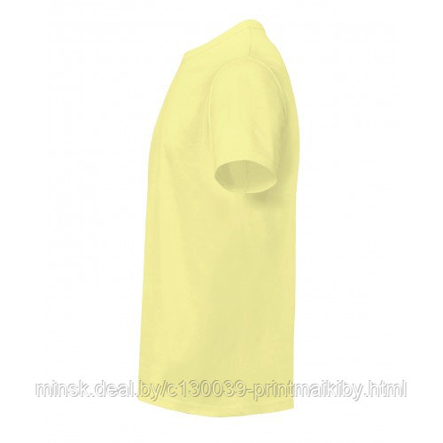 Футболка (майка) мужская REGULAR T-SHIRT MAN TSRA 150 LIGHT YELLOW - фото 2 - id-p204607191