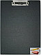 Папка-планшет с крышкой Silwerhof, А4, пластиковый, жесткий (полифом), черный, 1,8 мм., арт.ID1690931, фото 2
