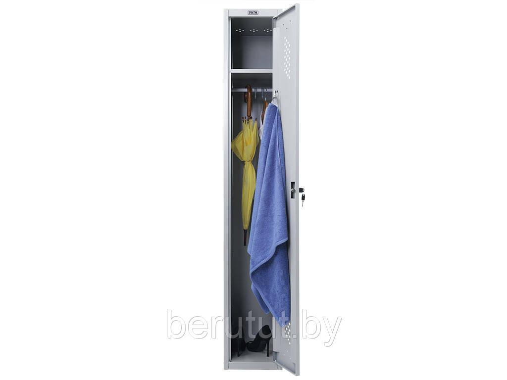 Шкаф металлический / Шкаф для раздевалок ПРАКТИК LS-01 для одежды - фото 3 - id-p183304986