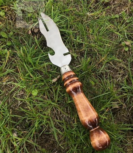 Нож-вилка для снятия мяса барбекю 6 в 1 (мультитул для гриля) - фото 1 - id-p204311063