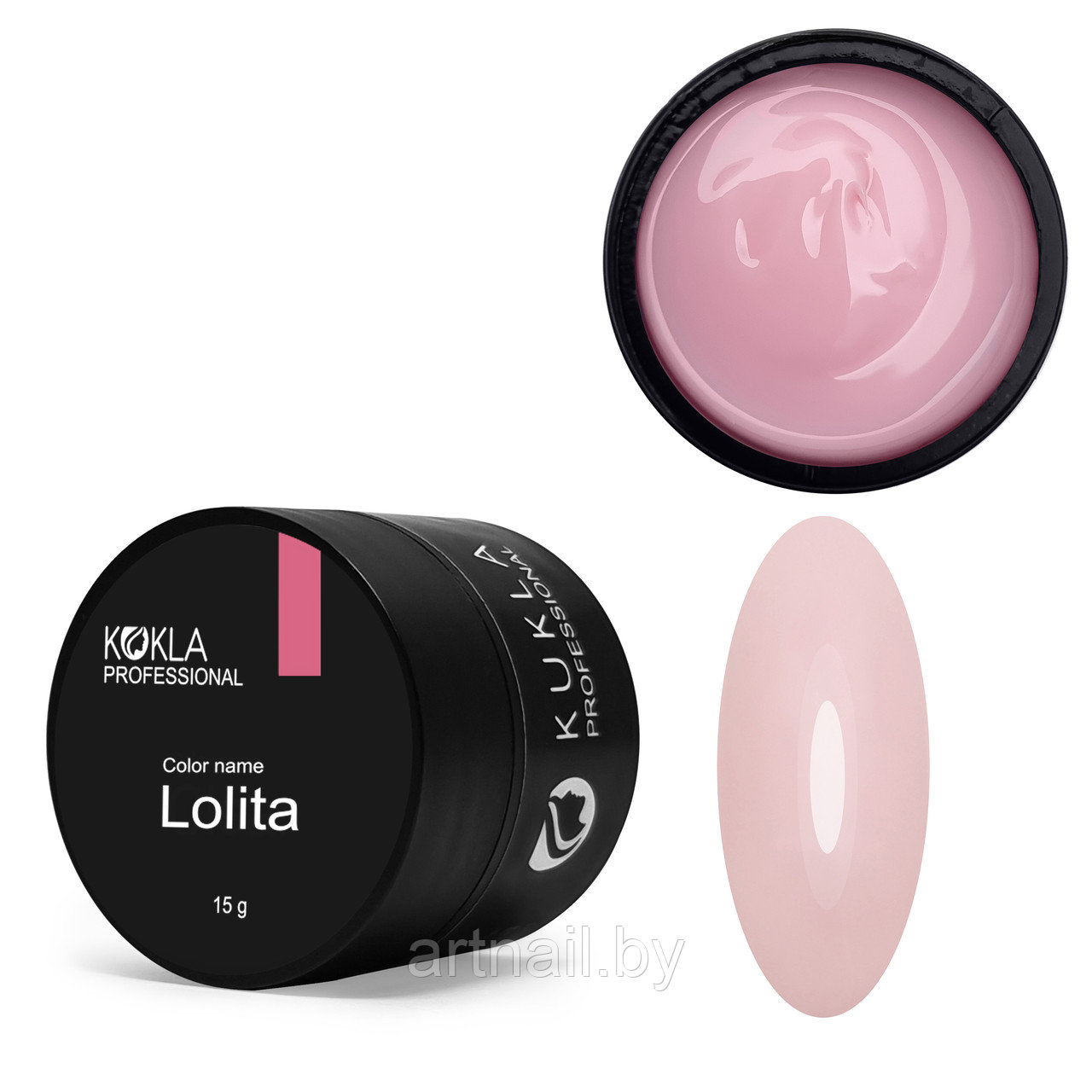 Гель KUKLA Professional камуфлирующий Lolita, 15гр