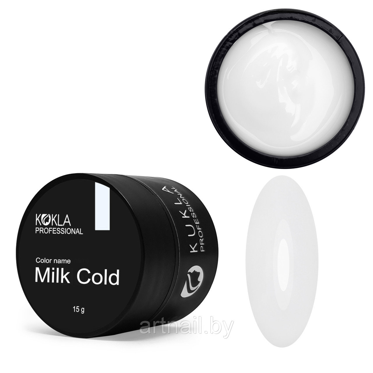 Гель KUKLA Professional камуфлирующий Milk Cold, 15гр