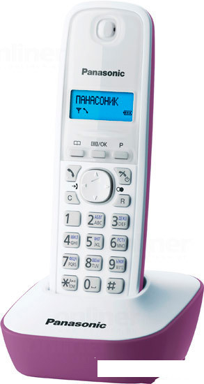 Радиотелефон Panasonic KX-TG1611RUF - фото 1 - id-p204621088