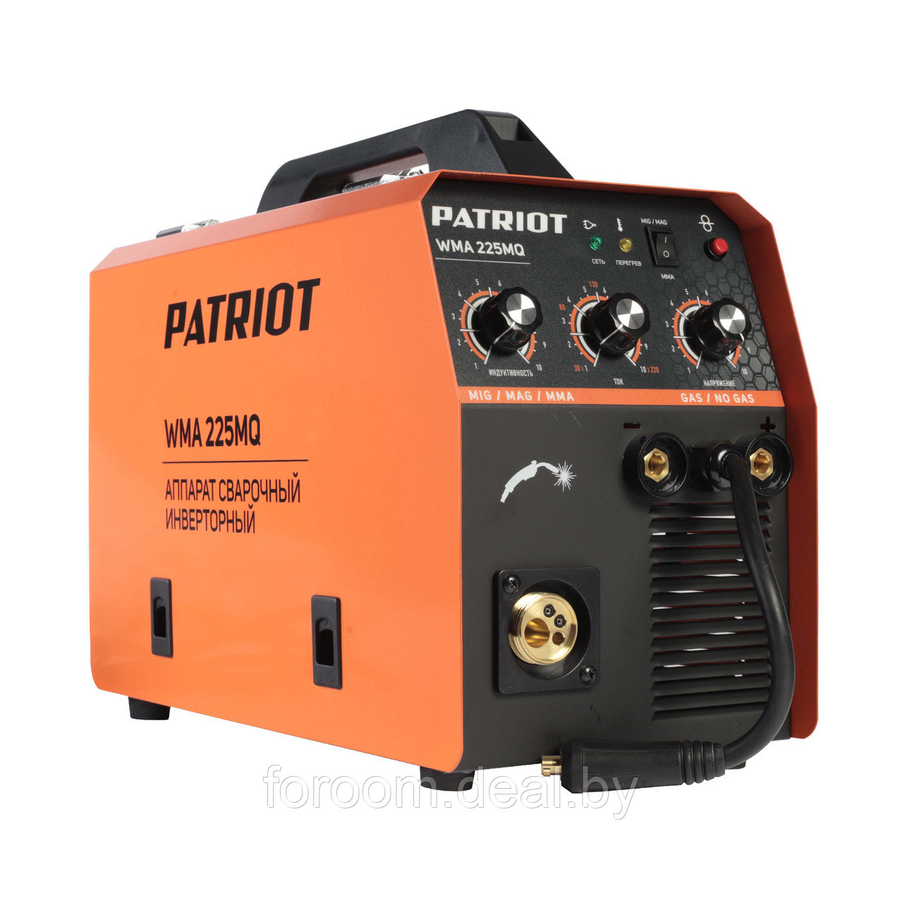 Полуавтомат сварочный инверторный Patriot WMA 225 MQ - фото 7 - id-p183078354