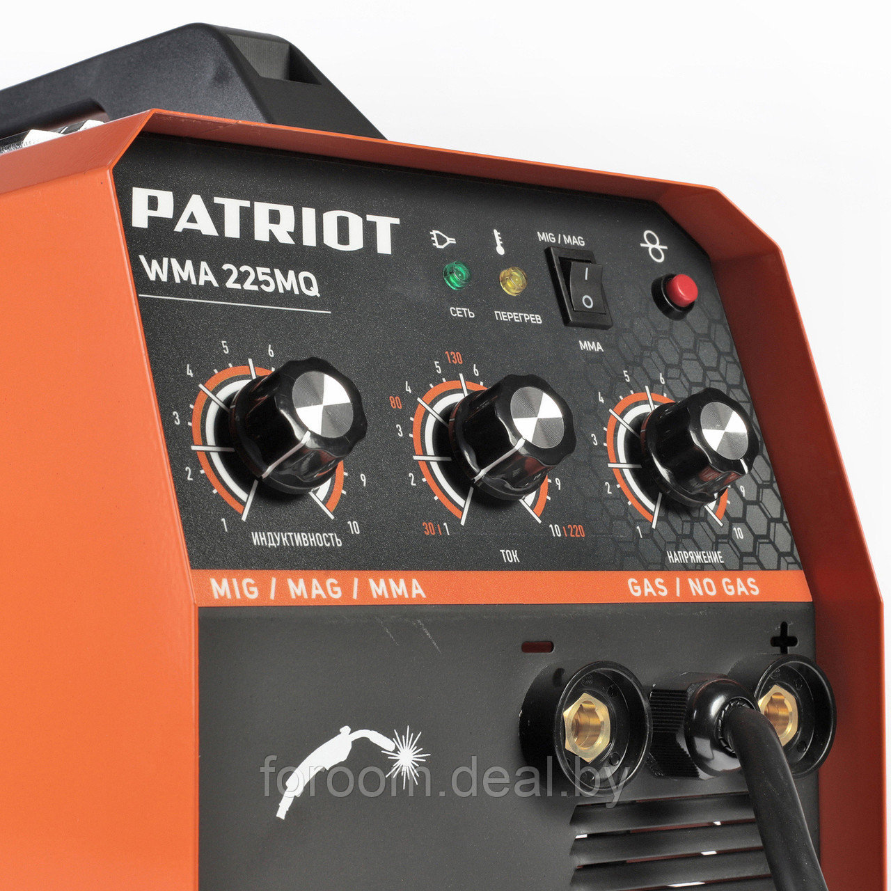 Полуавтомат сварочный инверторный Patriot WMA 225 MQ - фото 10 - id-p183078354