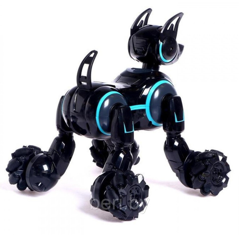 666-800A Робот-собака на радиоуправлении Stunt Dog, браслет-пульт - фото 7 - id-p204540864