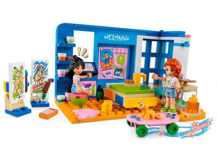 Конструктор Lego Friends Комната Лиэнн 204 дет. 41739 - фото 1 - id-p204622437