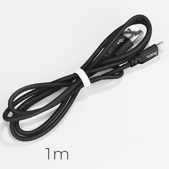 USB кабель Hoco X14 Times Speed Type-C для зарядки и синхронизации, длина 1 метр (Черный) - фото 5 - id-p204622513