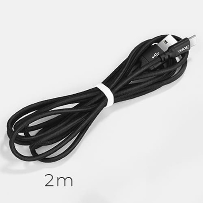 USB кабель Hoco X14 Times Speed Type-C для зарядки и синхронизации, длина 2,0 метра (Черный) - фото 4 - id-p204622517