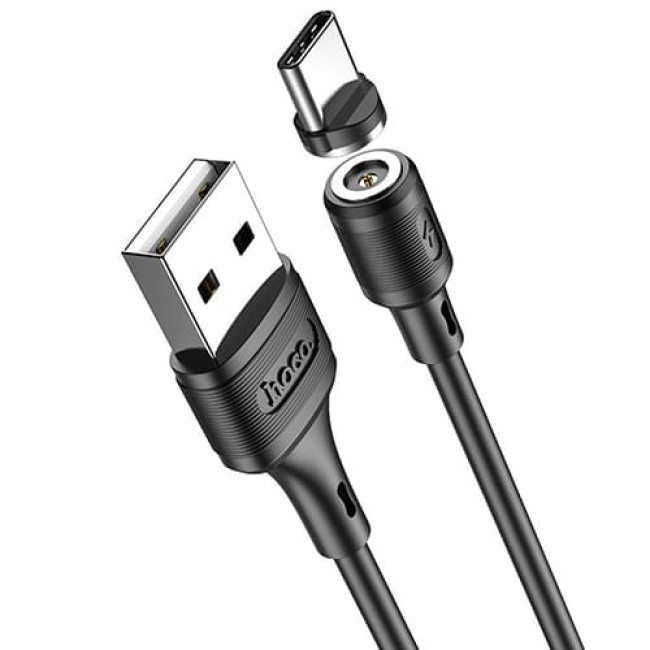 USB кабель Hoco X52 Sereno Type-C, длина 1,0 метр (Черный) - фото 1 - id-p204622523
