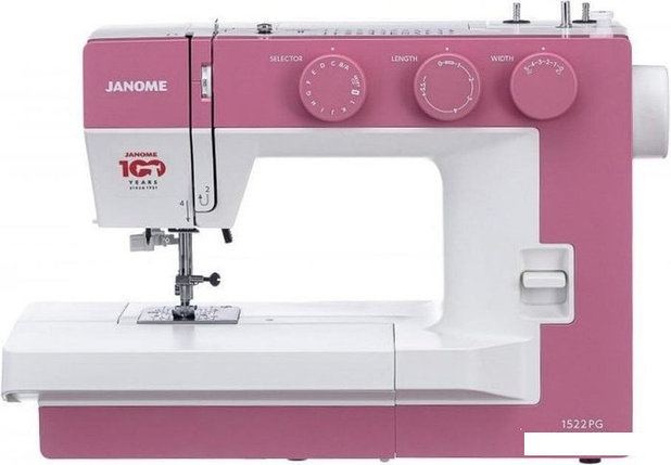 Электромеханическая швейная машина Janome 1522PG Anniversary Edition, фото 2