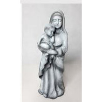 Статуэтка мадонна с младенцем (140*370мм),арт.дек-355